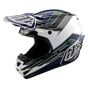 Casco Troy Lee Designs Se4 Polyacrylite Block CharcoalNavy